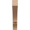Ekena Millwork 3-inch W x 18-inch D x 18-inch H Balboa Rough Cedar Woodgrain TimberThane Knee Brace, Primed BRCUR03X18X18BOARCPR - alternate 5